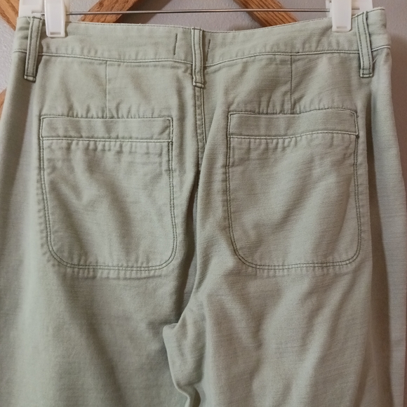 J. Crew Light Green Cotton Chinos Khakis Straight Leg 6P - Picture 5 of 8